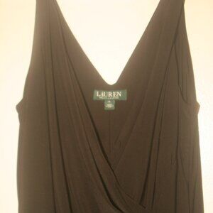 Ralph Lauren Sexy Black Dress Size 14